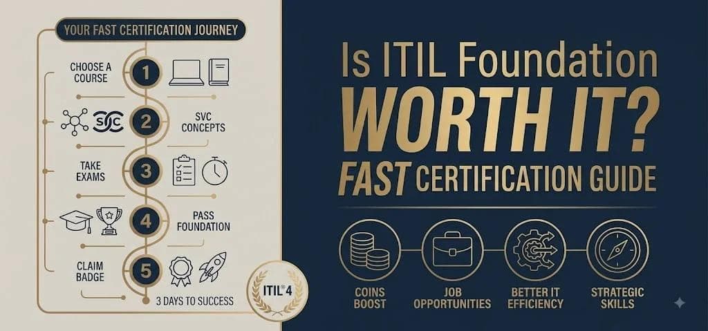ITIL Foundation Worth It? 3-Day Fast Certification Guide
